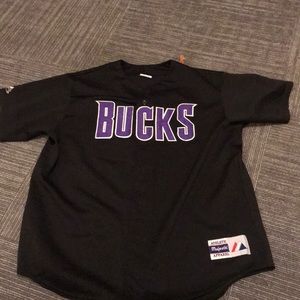 Vintage bucks baseball jersey